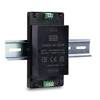 MEAN WELL DDRH-30-24DR Isolated 30W 150-1500Vin 24V 1.25A DIN Rail mnt