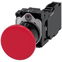 SIEMENS A6X30141577 Standard Switches MUSHROOM PUSHBUTTON. 40MM. RED