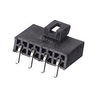 Molex 200241-4214 Shrouded Mega-FIT RA Top Latch BLK Tin 4ckt