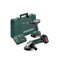 METABO COMBO SET 2.4.3 18 V Cordless machines in a set (BS18+W18)