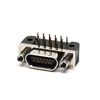 Glenair MWDM2R-15SCBRP-.110-464 Micro-D D-Sub Connectors 15P R/A SKT MICRO D NICKEL W/ JACKPOST