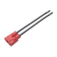 Molex 221960-1211 Discrete Wire Assembly PowerWize-to-Pigtail Cable Assembly Female Single Row 1000mm Lng 2 AWG 2ckt Red