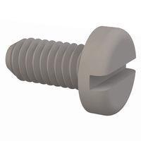 Essentra Components 010264P018 Pan Slotted Pan Slotted Screw, #2-64 Thread, 3/16 Lg