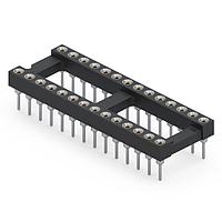 Mill-Max 110-93-428-41-001000 DIP / SIP Sockets 28 PIN STD SOLDER TAIL SKT 200u Sn