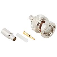 Amphenol RF 112491-10 Connectors BNC HEX CRIMP PLUG 100 MHZ CABLE