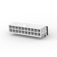 AMP Connectors - TE Connectivity 2-1586041-0 Shrouded RA HDR W/O PEGS 20P