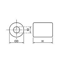 KEMET EMI ENG KIT 02 Ferrite Cores 9PNs B-20 Series Bead Cores