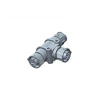 Amphenol LTW AB-CC-030303-FFM-TQ001 Sensor Cables / Actuator Cables X-Lok, T Adaptor, Plastic, 20A, 03 pins, (End 1) Female Female, (End 2) Female Female, (End 3) Male Male, Push Lock, IP68