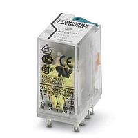 PHOENIX CONTACT 2903688 Single Relay Plug-in, 4 PDTs LED 230 V AC