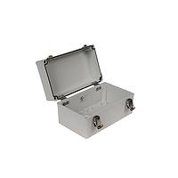 Bud Industries PTH-22506 Electrical Enclosures PC+10% Fiberglass Box with Self-Locking Latch (9.8 X 5.9 X 5.1 In)