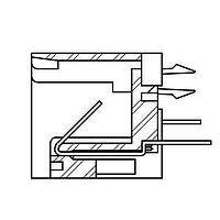 Hirose Electric TM2RE-1204(60) Modular Connectors / Ethernet Connectors