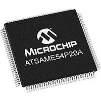 Microchip Technology ATSAME54P20A-AFT-SL3 MCUs CM4,TQFP128, 1MFlash,T&R, USB, Ethernet, CAN, 125C, Run Software Level 3
