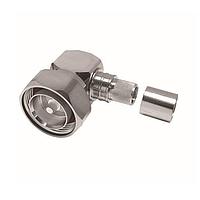 Amphenol Times Microwave Systems TC-500-716M-RA-D RF Connectors / Coaxial Connectors 7/16-DIN-Male (plug) crimp right angle connector, solder pin