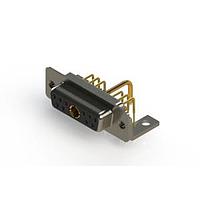 EDAC 630-11W1650-1T4 Mixed Contact D-Sub Connectors Right-angle Power Combo D-Sub Connector