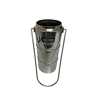 SCILOGEX SCI1000 Insulated All-Stainless Steel Dewar Flasks, No Lids (1L)