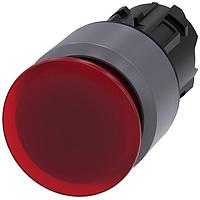 SIEMENS A6X30138525 Mushroom ILLUM. MUSHROOM PUSHBUTTON. 30MM. RED