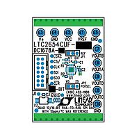 Analog Devices DC1678A-A DAC Quad 16-/12-Bit Rail-to-Rail DACs with 10ppm/ C Max Reference