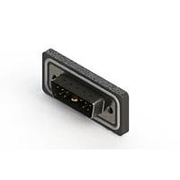 EDAC 629W11W1240-2NA Mixed Contact D-Sub Connectors Right-angle Waterproof Power Combo D-Sub Connector