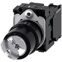 SIEMENS 3SU11004BF111BA0 Actuators KEY SW, 2POS, MTND, KEY REMOVAL IN ALL