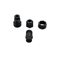 NorComp 868-02B-203KIT Cable Kits Female B Size Bayonet Circular Cable Kit 2 Position  Solder Cup