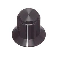 APEM KS500B14 Cylindrical Knob with Skirt Machined Alumin Knob