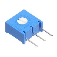 Bourns 3386S-1-502LF Single-Turn 3/8 in Square Trimmer Resistor 3/8" 5Kohms 10% 0.5Watts Square