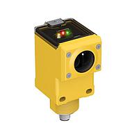 Banner Engineering Q45BB6CV4Q5 Photoelectric Sensors Q45 Series: Convergent; Focal Point: 100 mm; Input: 10-30 V dc; Output: Bipolar: 1 NPN; 1 PNP; 4-pin M12 Integral QD