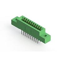 EDAC 341-020-521-202 Receptacles 20P ".100" x .140" GREEN