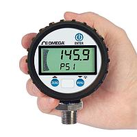 OMEGA DPG8001-200 Advanced Digital Pressure Gauge with NEMA 4X Case (Gauge, 200 psi, NPT Male, 1/4 in, IP67, NEMA Type 4X)