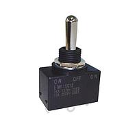 Nidec Components ETW115G12 Toggle Switches SPDT (ON)-OFF-(ON) TOGGLE SWITCH, 15A a. V, BUSHING MOUNT, SOLDER LUG TERMINALS