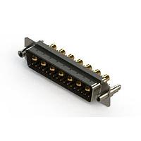 EDAC 627-24W7624-4NE Mixed Contact D-Sub Connectors Vertical Combo Dsub