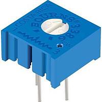 Bourns 3386H-1-472LF Single-Turn 3/8 in Square Trimmer Resistor 3/8" 4.7Kohms 10% 0.5Watts Square
