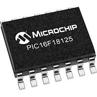 Microchip Technology PIC16F18125-E/SL MCU's 14KB Flash, 512B RAM, 128B EEPROM, 12b Diff. ADCC, 2x16-bit dual PWM