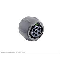 Eaton Souriau-Sunbank UTSX610E7S Plugs Plug, without backshell, with 7 female solder contacts, IP68/69K in unmated conditions