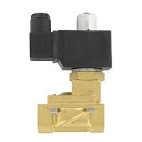 Dwyer SSV-B3N2 Compact Brass Solenoid Valves – Normally Open – NBR Seal – Max Temp 176°F (4.5 gal/min, 3/8 in, NPT Female, 0.51 in)