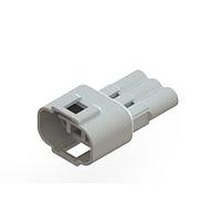 EDAC 572-003-000-100 Plug Housings W TO W 3 PIN PLUG WHITE