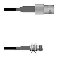 Amphenol Custom Cable Q-0904K0008012i RF Cable Assemblies BNC-SJ/TNC-SJ RG58 12I