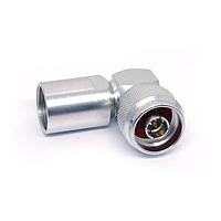 Radiall R161168000 Connectors N / RIGHT ANGLE PLUG CLAMP TYPE CABLE 10+11/50 S+D