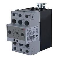 Carlo Gavazzi RGC3P60AA20E Solid State Relays 3-pole DIN-rail mount SCR, Proportional control (Phase angle), Operating voltage (Ue): 180 - 660 Vac (1200 Vp), Rated current (Ie): 20 Aac, Input: 4 - 20 mADC, Built-in overvoltage protection