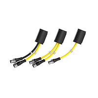 Banner Engineering S4BA-CASCADE-3-M12M8 Sensor Cables / Actuator Cables S4B Cascade Light Curtain, Accessory; Cable Kit: 4 Pairs; Includes: 2 -Host Cordsets, 8-pin to Safety Side, 2-Guest Cordsets, and 2-Terminal Cordsets