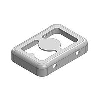 Masach Tech MS108-10F-NS EMI/RFI Shield Frame, Two-Piece 10.8 x 7.4 x 2mm Two-piece Drawn-Seamless RF Shield/EMI Shield FRAME (Nickel-Silver)