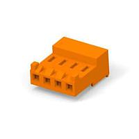 AMP Connectors - TE Connectivity 3-644878-4 Receptacle Housing 04P MTA156 ASSY ON TAPE LF