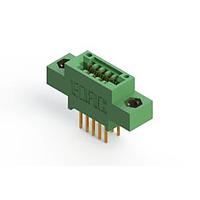EDAC 345-010-523-808 With Flanges .100" (2.54mm) Pitch Card Edge Connector
