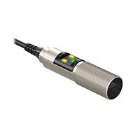 Banner Engineering M18-3VPRL-2M Photoelectric Sensors M18-3 Series: Nickel-Plated Brass: Receiver; Range: 25 m; Input: 10-30 V dc; Outputs: Complementary PNP; 2 m 4-conductor PVC Cable