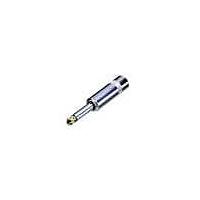 REAN NYS224GT Phone Connectors 1/4" MONO LONG HANDL NK/GLD TIP REAN