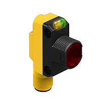 Banner Engineering QS18VP6RQ8 Photoelectric Sensors WORLD-BEAM QS18 Series: Receiver; Range: 20 m; Input: 10-30 V dc; Output: Complementary Solid-State PNP; M12 Integral QD
