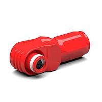 Amphenol Industrial SLPPB35BSR1 DC Plugs 8mm SL+ R/A PLUG 35MM2,RED,180 KEYWAY