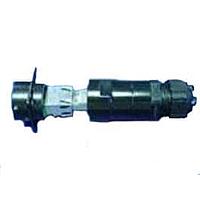 Amphenol Socapex RJF2PE1B Circular RJ45 Inline Recept Sq Flange Black