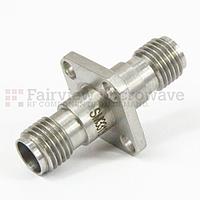 Fairview Microwave  SM3313 3.5mm Female to 3.5mm Female 4 Hole Adapter (34 Ghz)