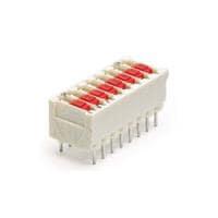 Alcoswitch - TE Connectivity 5338048-2 DIP Switches 2P DIP SWITCH W/ ACTION PIN POSTS